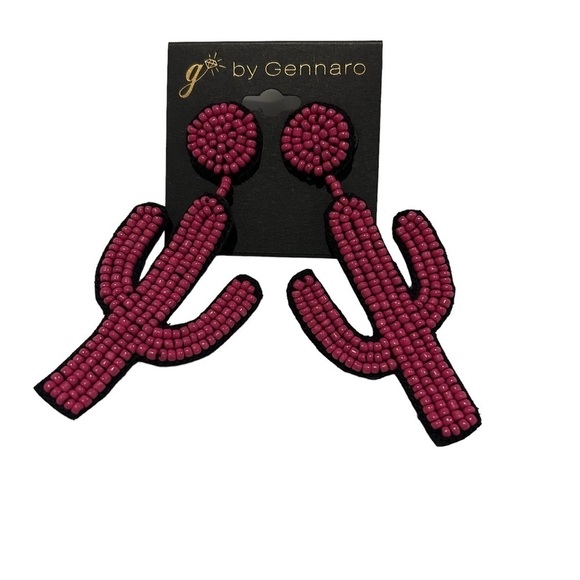 By Gennaro Cactus Pierced Earrings - Picture 2 of 7